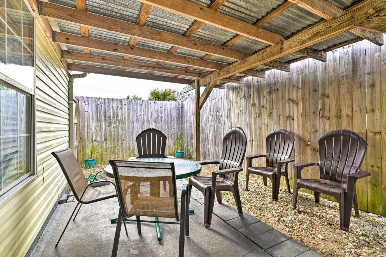 Pcb Duplex With Patio - Steps To Beach! Panama City Beach Εξωτερικό φωτογραφία